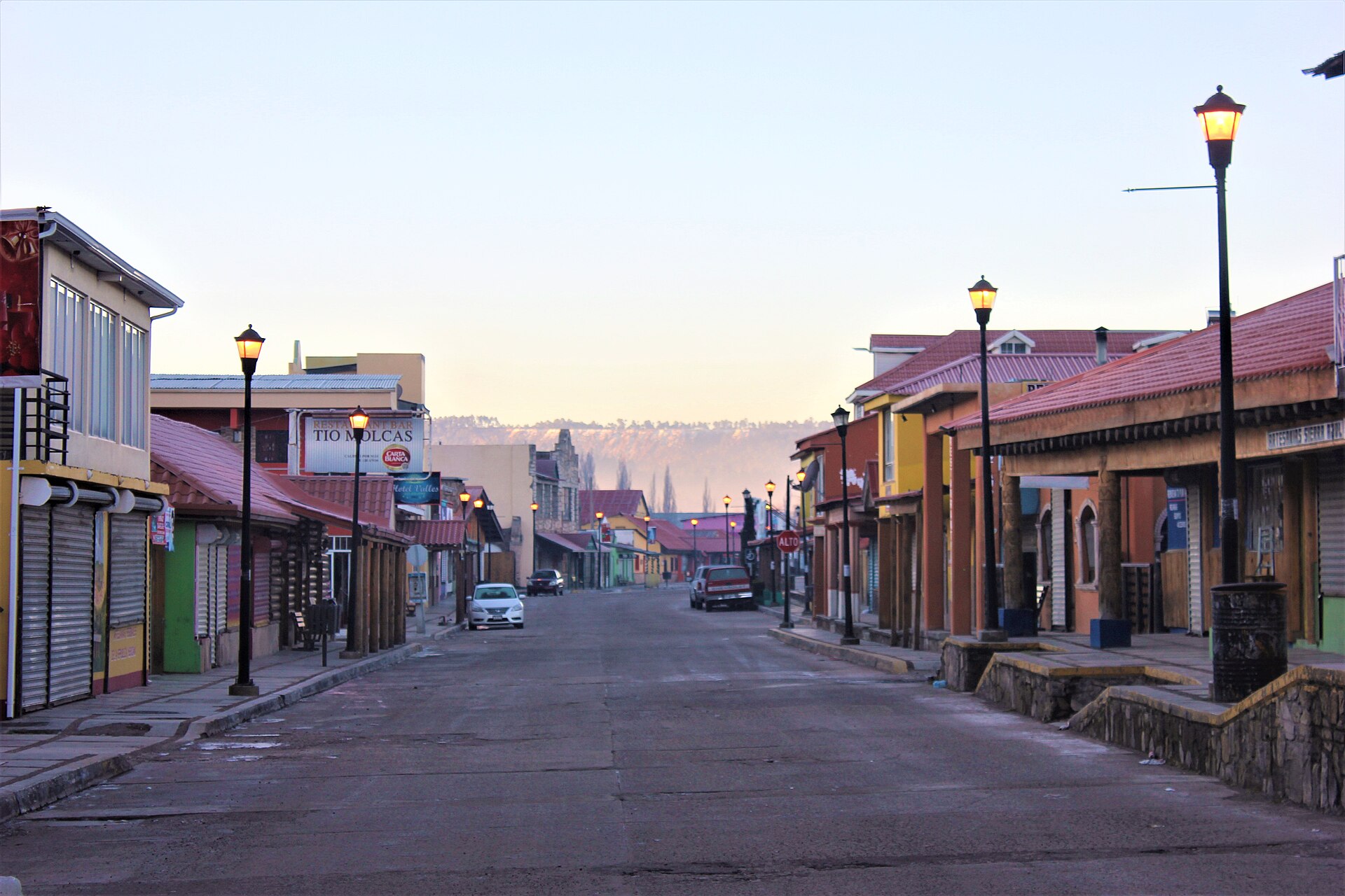 Vista del pueblo de Creel, Chihuahua