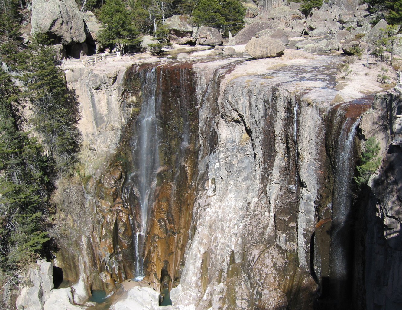 Cascada de Cusárare, Sierra Tarahumara
